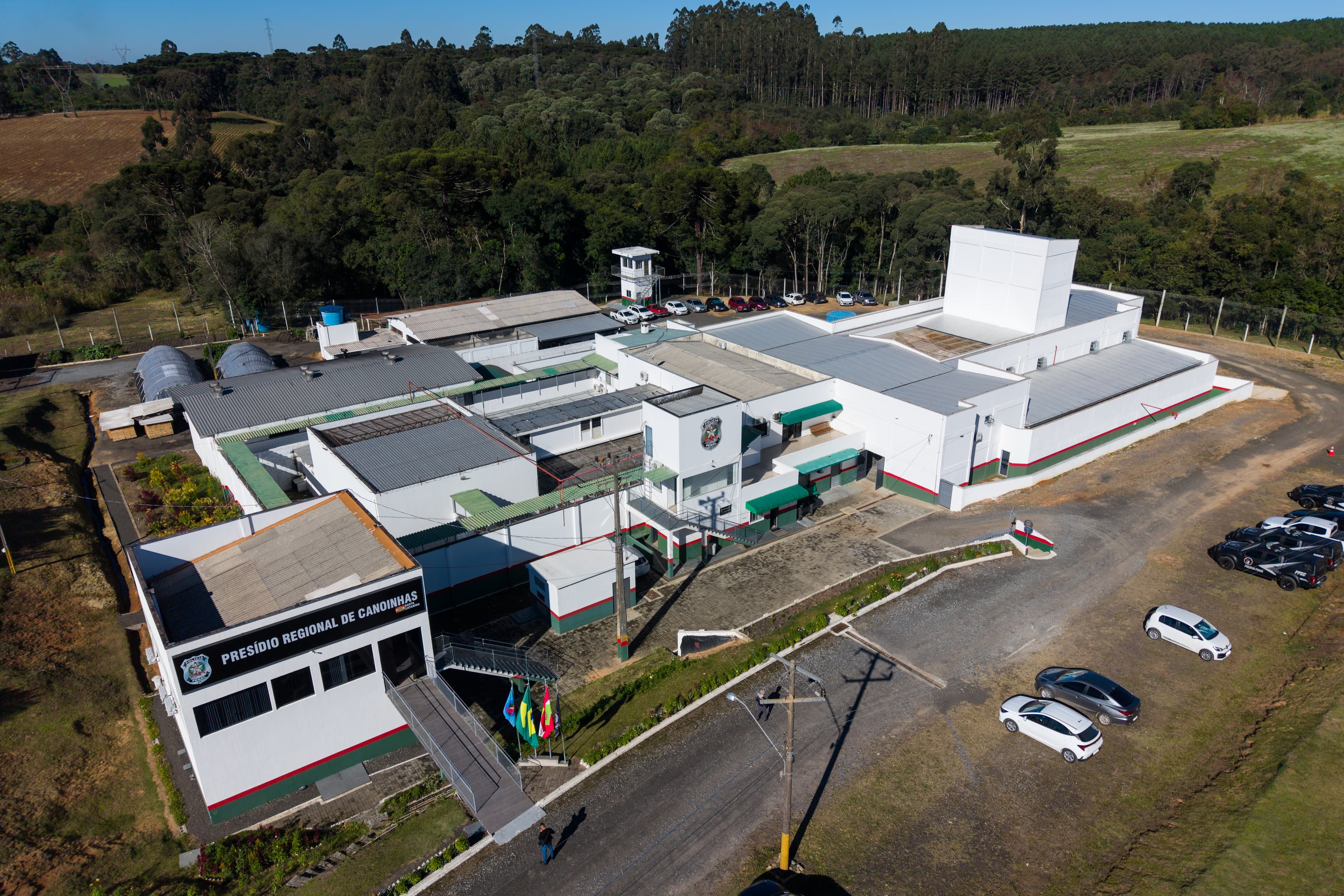 Governo de SC entrega ampliação do Presídio de Canoinhas com 144 novas vagas
